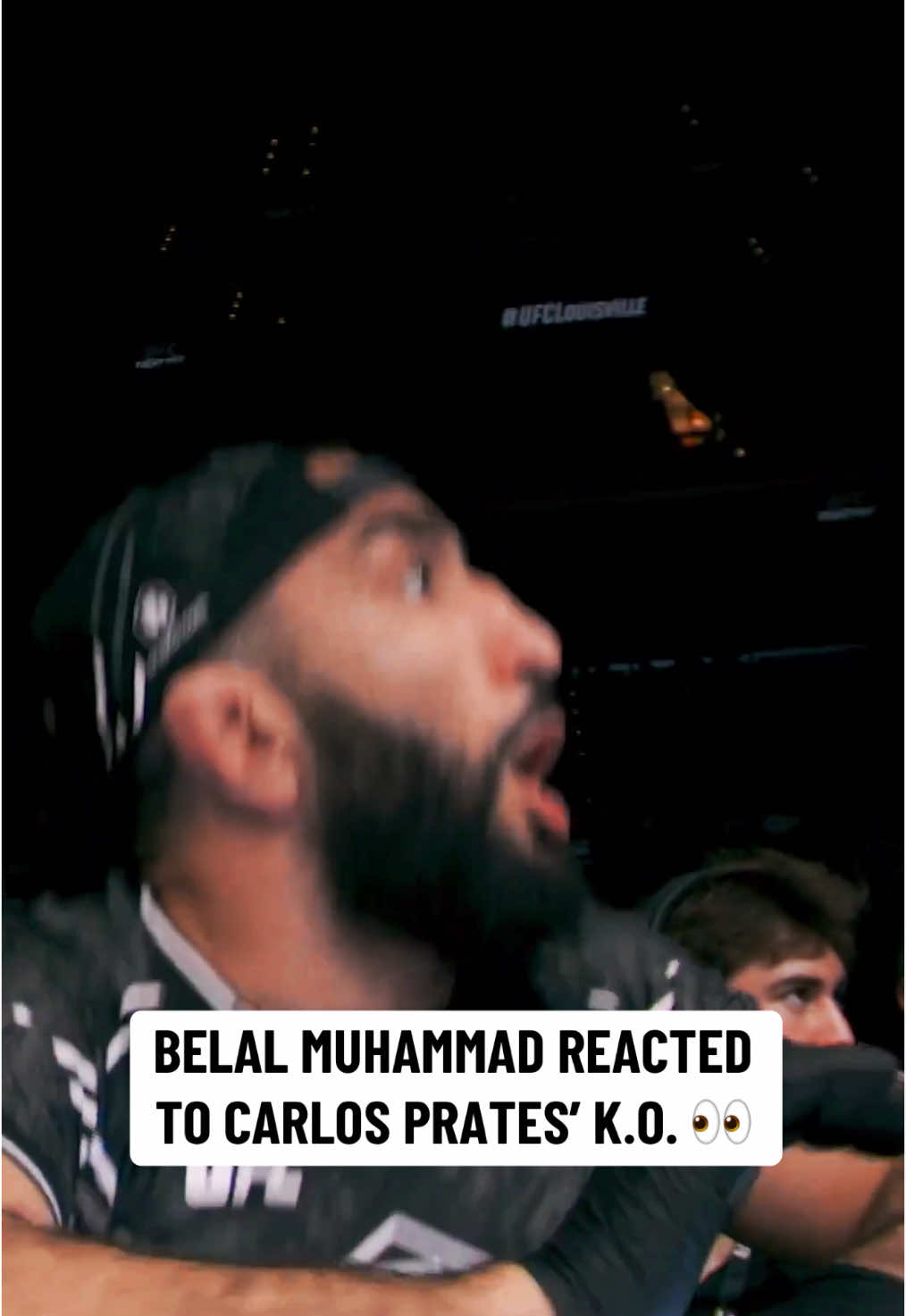 #BelalMuhammad was put on alert from #CarlosPrates 😳 (via #UFC) #MMA #combatsports #champions 