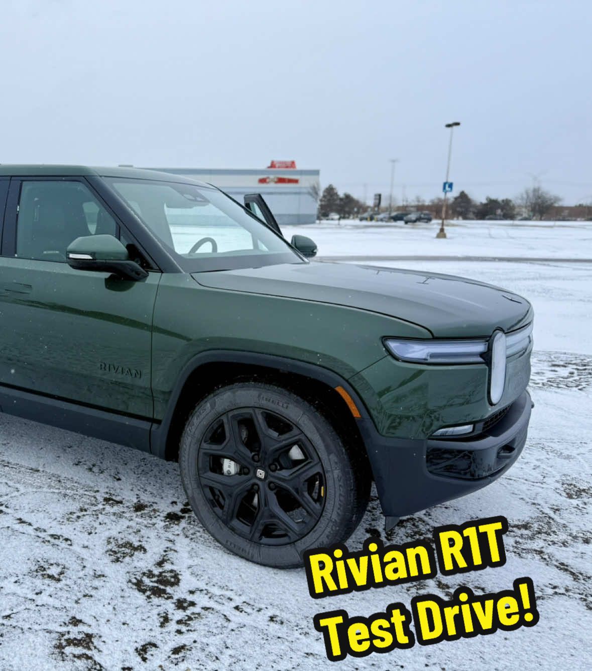Just took the @Rivian R1T for a spin, and wow—I’m hooked! 🚙⚡ This electric truck is a game-changer for adventure seekers and eco-warriors alike. 🌍 Ready to redefine the road, Michigan-style. 🌲🏞️ #Rivian #R1T #ElectricTruck #MichiganAdventures #SustainableDriving #EVLife 