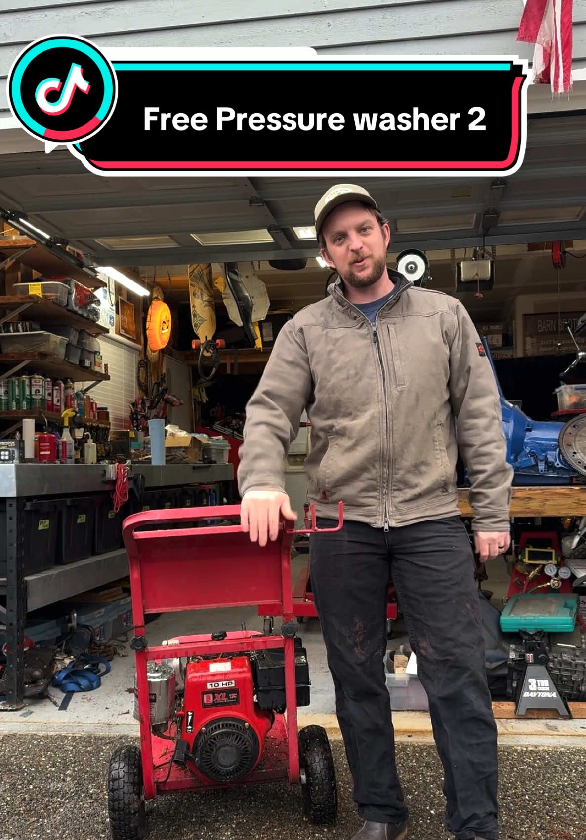 Replying to @danbisso5 More pressure washers than I will ever need. Tecumseh 10 hp will it run? #smallengine #willitrun #tecumseh #pressurewasher 