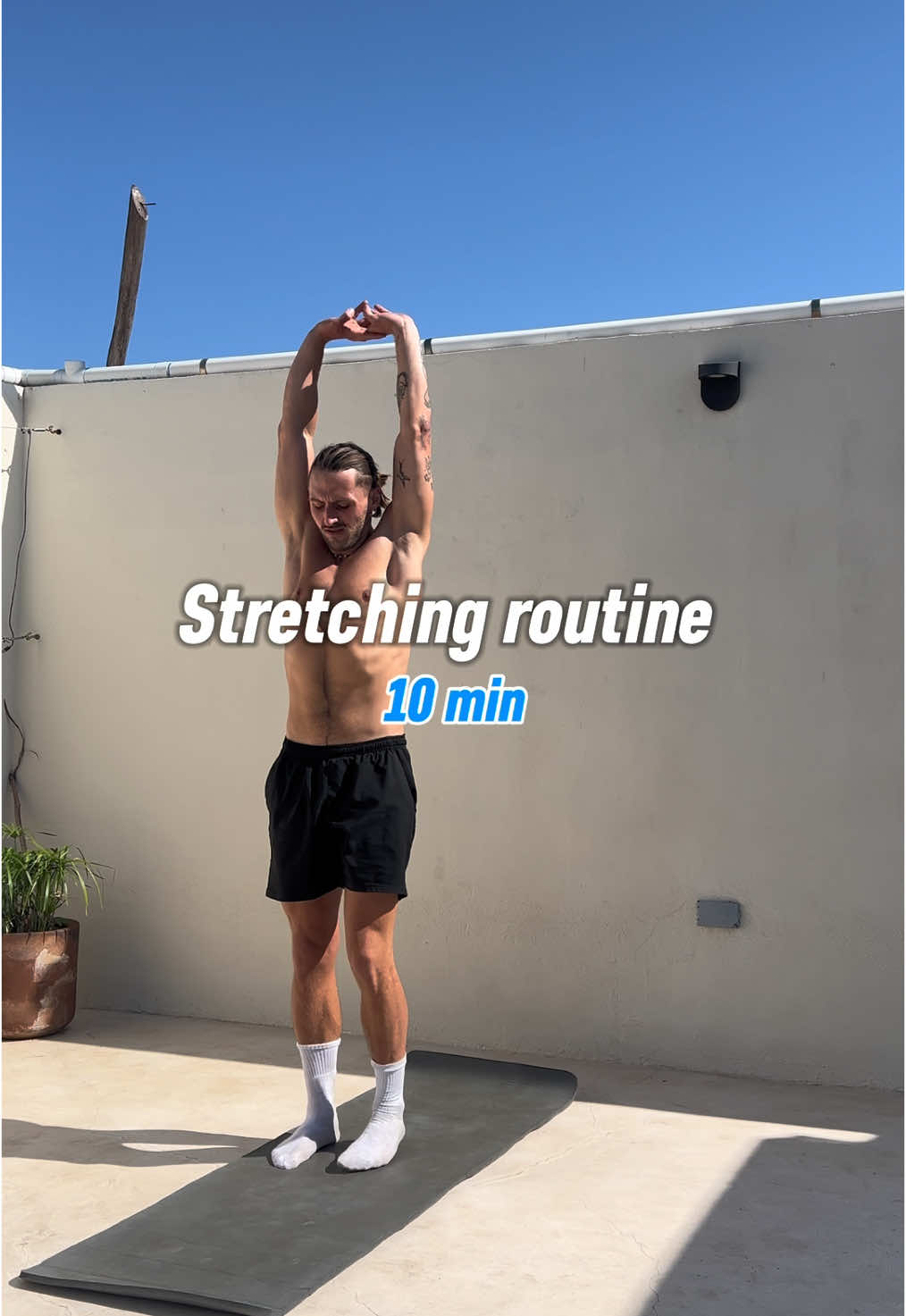 10 minutes full body stretching routine ! 📈🧘🏻‍♂️ #streching #mobility #athlete 