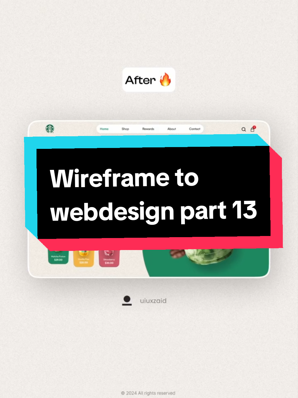 Wireframe to website design part 13. 💻 Do you need a personal website ? contact us now, link in bio. 🚀 #uidesign #designer #webdesigner #webdesign #website #webdevelopment #websitedesign 