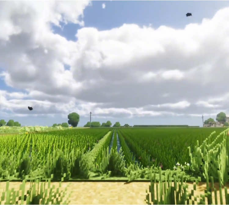 田舎好き！#Minecraft #マイクラ #minecraftmods #minecraftshaders 