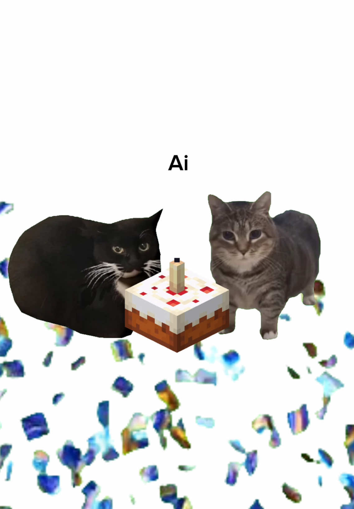 🥳 🎉 ##cumpleaños #felizcumpleaños #catsoftiktok #oiiai