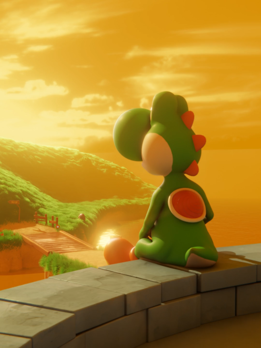 Yoshi plays Loves Me..? Who still knows this Mario Classic?? #mario #nintendo #yoshi #3danimation 