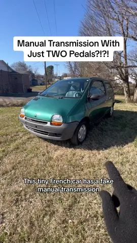 Strangest “Manual” car I’ve ever driven!!! #Renault #Twingo #Manual #French #JDM #FYP #Hatchback 