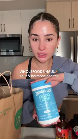 huge grocery haul of everything I’ll be eating to heal my gut & my hormones 💌 what else should I start getting?? #wholefoodshaul #hormoneimbalance #hormonehealth #guthealth #hormonalacne #acnejourney #wellness 
