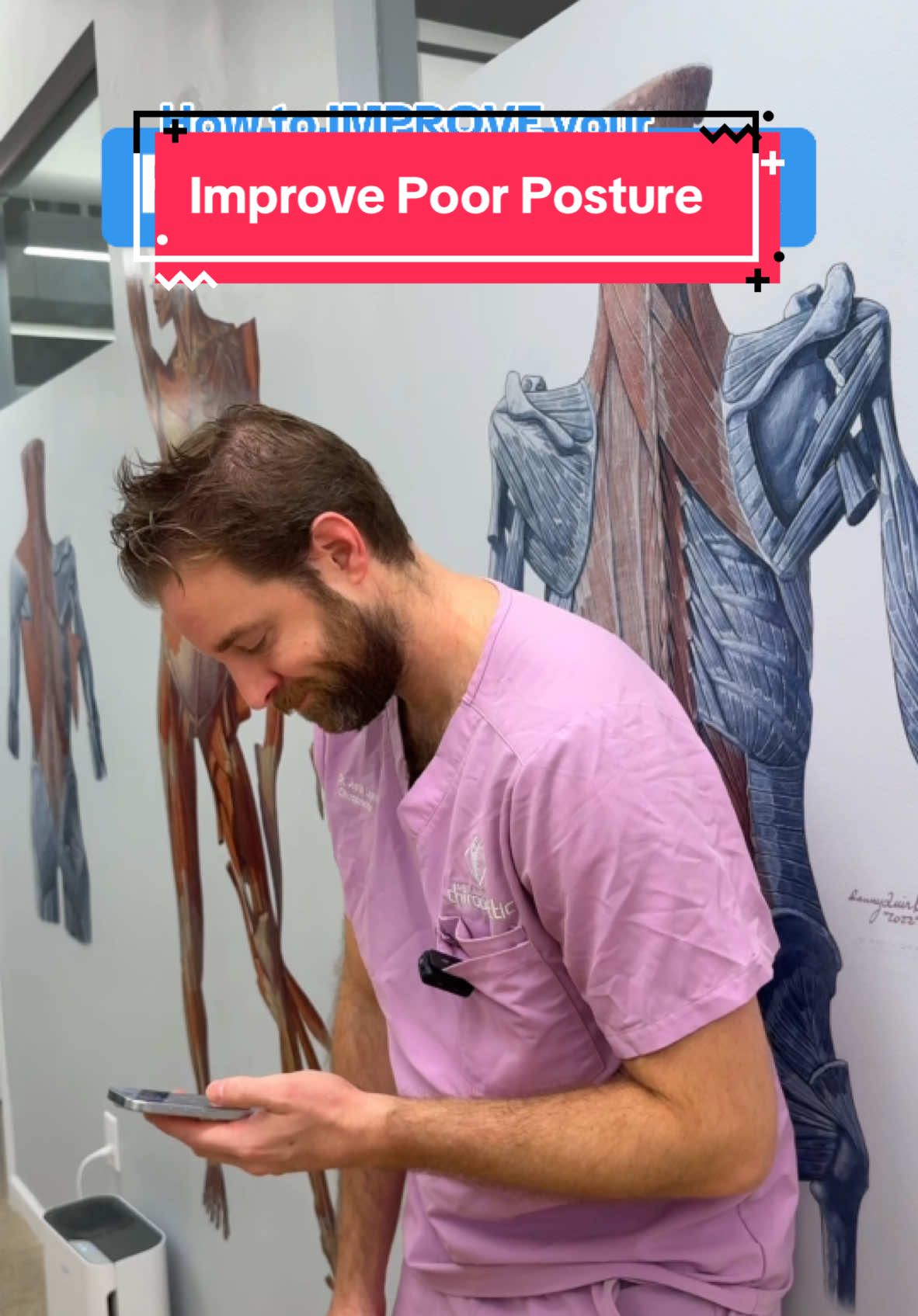 How to improve your posture and fix your poor posture 🥹 These easy posture correction stretches and exercises are perfect for helping you regain that straight back #GetAdjustedNow #NYCchiro #Chiropractor #posturecorrection #poorposture #posturecheck 