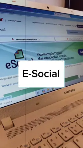 E-Social Não precisa mais fechar todas as guias para reiniciar a página.  Desta forma, fica bem mais fácil. 😃 Gostaram da dica?  #esocial #segurancadotrabalho #saudeocupacional #contabilidade 