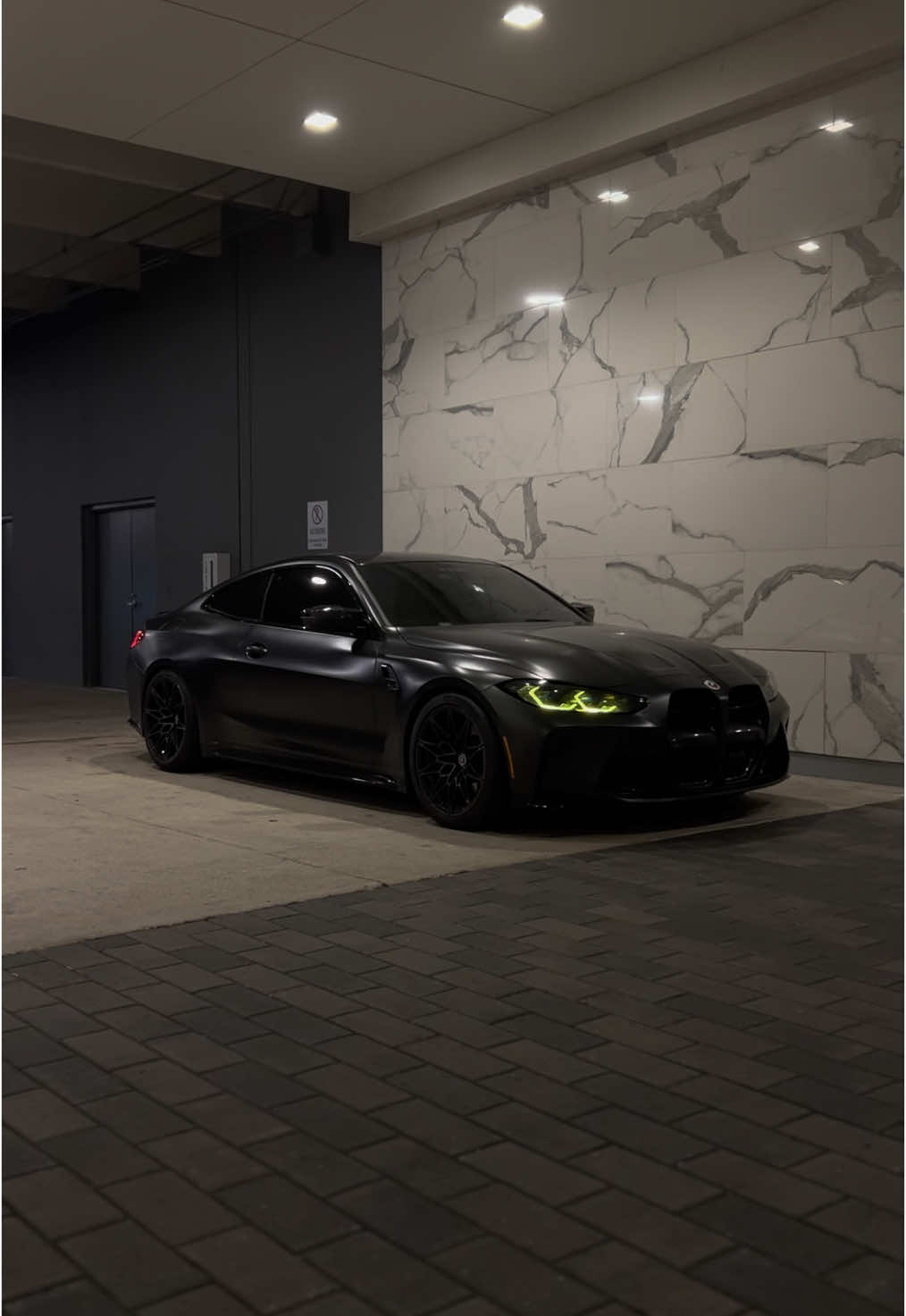 ❄️ #bmw #m4 #bmwmotorsport #fyp #stock #dark #m4competition #g82 #kesfet #winter 
