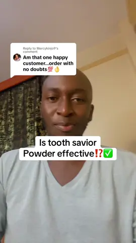 Replying to @Mercykinjo9 doe tooth savior really work?,here’s the answer 🥳🥳🥳✅✅#fyp #toothsavior #fypviral #facts 