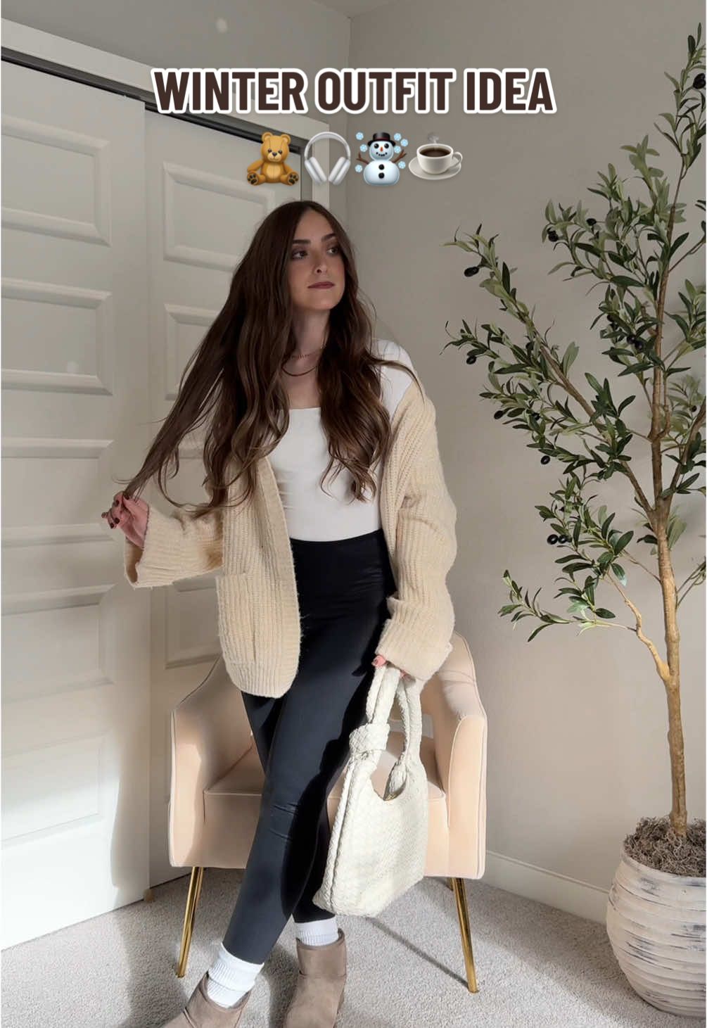 My favorite cardigan right now for a super cozy winter outfit 🧸🤍 Follow for more winter outfit ideas 🫶🏼 #getdressedwithme #gdwm #winterfashiontrends #neutralstyle #cozyoutfit #ootdinspo #winterfashion #winterstyleinspo #winterootd #neutraloutfit #cardiganoutfit #leggingsoutfit #outfitoftheday #cutewinteroutfit #cozywinteroutfits #whatimwearing 
