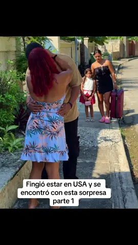 Fingió estar en USA y se encontró con esta sorpresa 