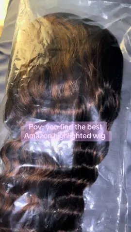 This @LRV_Wigs highlighted deep wave wig is only $140!  28 inches and so pretty and soft 😍😍 the best highlight Amazon wig  #blackwoman #blackgirl #wigs  #glueless #bussdown #affordablewigs #humanhair #wigtiktok #beginnerfriendly #amazonwigs #tutorial #wiginstall 