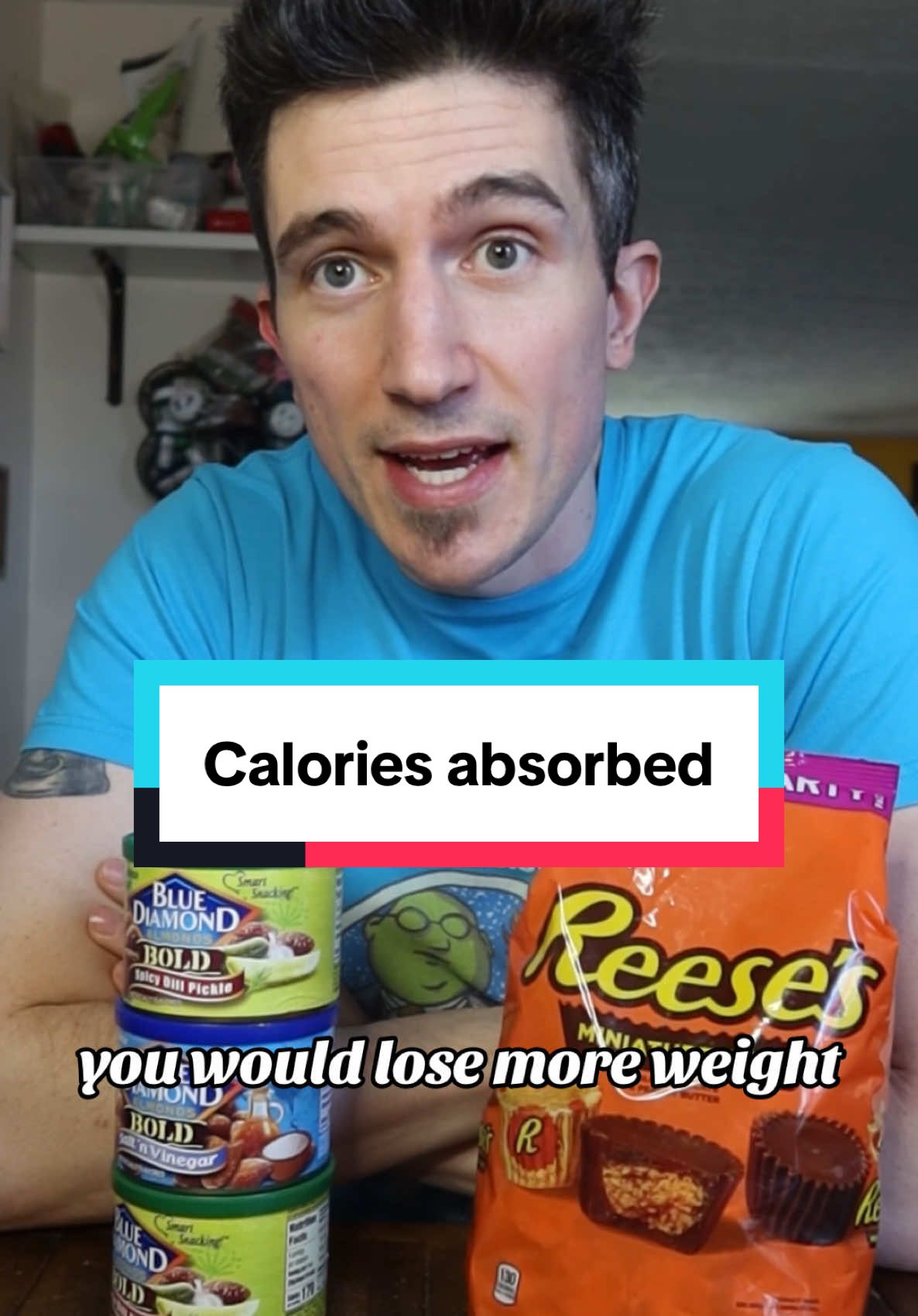 Love me some Reese’s! But focusing on Whole Foods is the way to go for many reasons, this is just one of those 😎#calories #caloriesincaloriesout #caloriedeficit #cico #almonds #weightloss #fatloss 