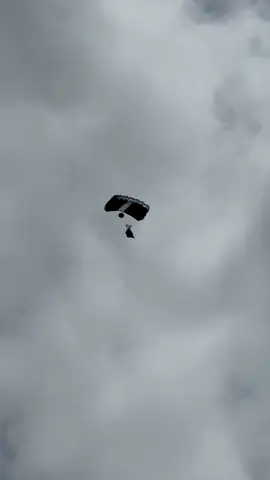 Wingsuit flare in the sky