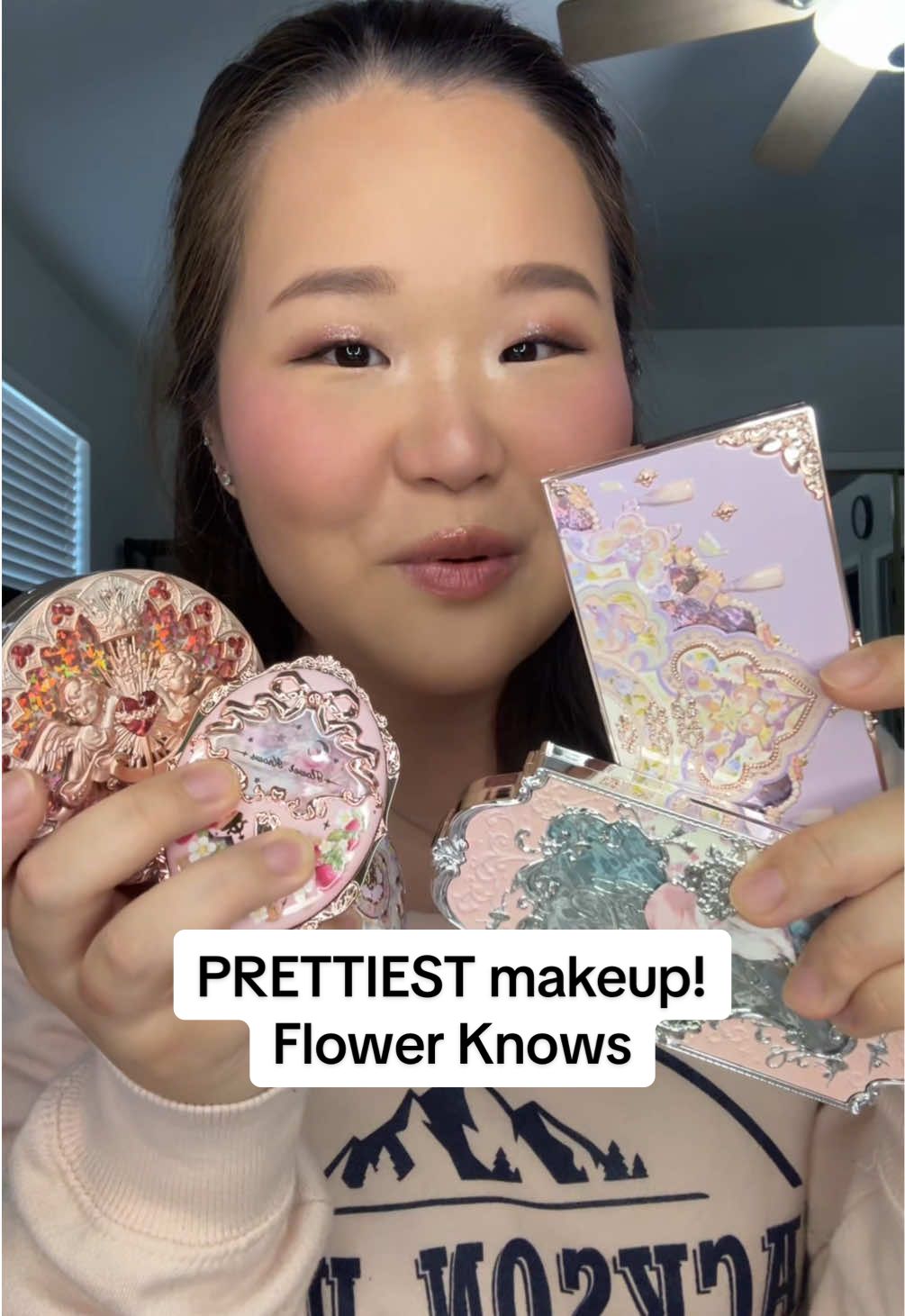 So grateful!!🌸🌷 @FlowerKnows 花知曉 @Flower Knows Makeup 