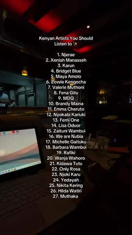 So many Beautiful Artists ♥️✨ And you should check out another beautiful experience by @Sin🖤  Endless Magic, Who’s your favorite?  #fyp #kenya #music #artists 