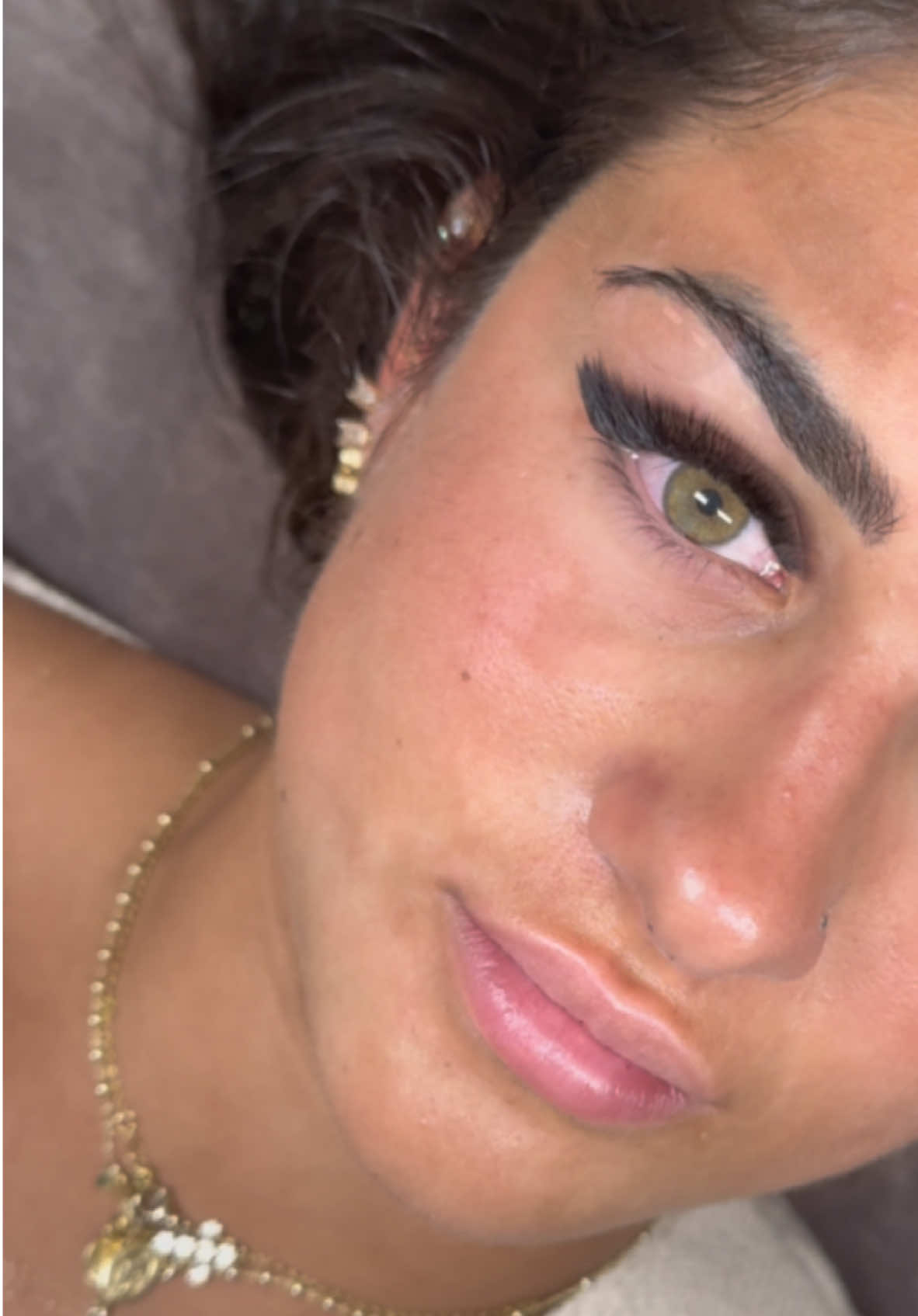 VOLUME IN CURVATURA L 💚#perte #lashmakernapoli #extesionciglianapoli #eyelashes #Eyeliner #lashtech #lashartist #lashesextension @Beauty Clinic Medical Adriana 