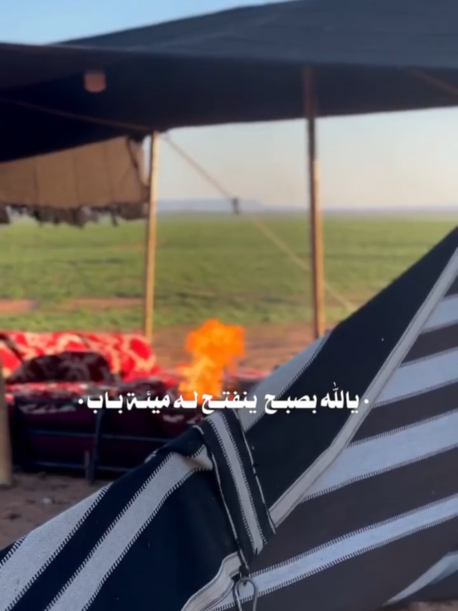 يالله بصبح ينفتح له مئة #باب  ودعوة مصلي نيته ماحرفها  وإلا فعل له #ذنب في ساعته تاب ولا حدِ درى ذنوبه اللي أقترفها  والله هو اللي يعلم اسباب #الاسباب كم مرة سود #الليالي صرفها #اشعاروقصايد #نظم #شعر #اشعار #قصيد ##ابيات #صباح_الخير #صبحكم_الله_بالخير_والعافيه🌸🌿 