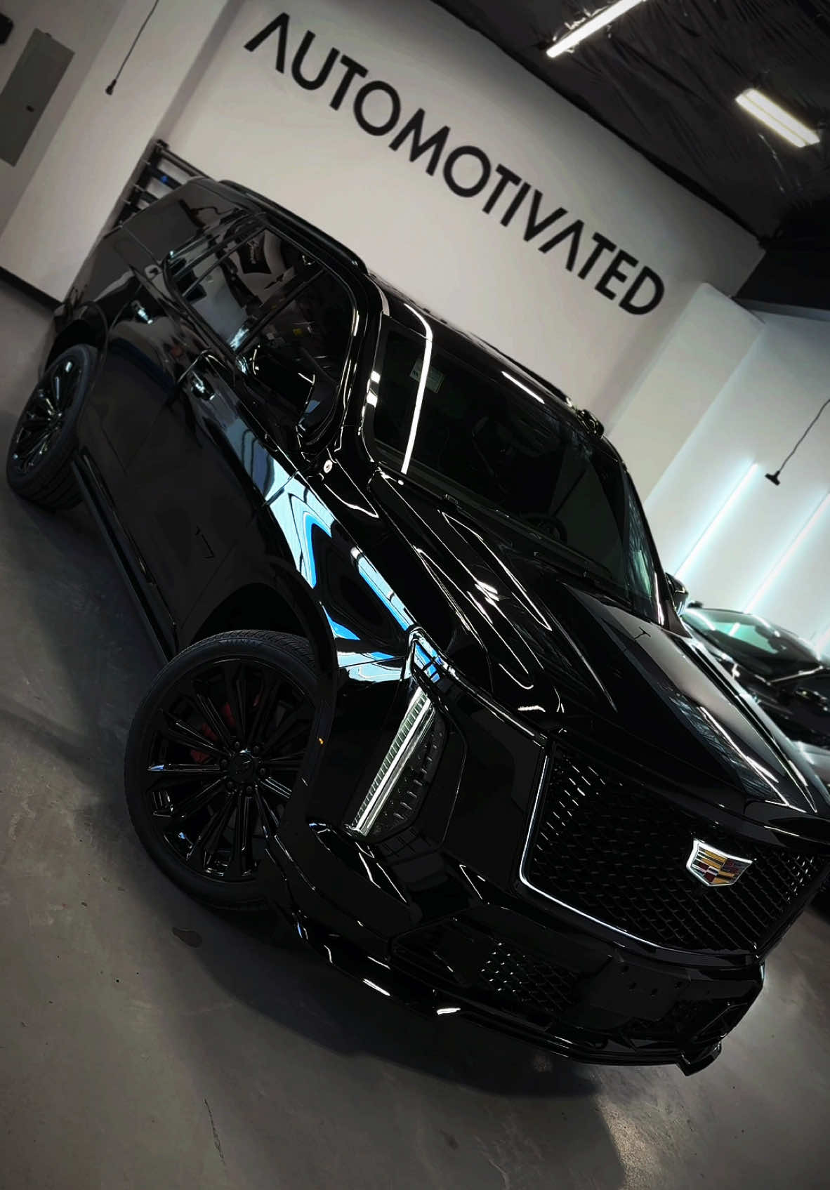 🕺🕺 2025 Cadillac Escalade V got murdered out, just waiting on the black illuminating emblems that were on pre-order 🥲 #cadillac #escaladev #automotivated #northhavenct #connecticut #cars #fastcars #blackedout #fyp 