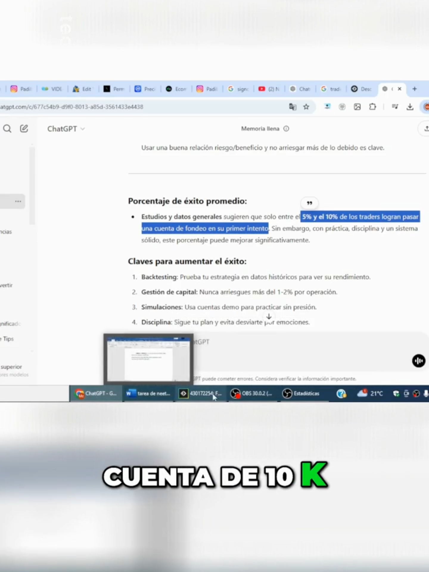 ¡Cómo Superar  tu challenge  de 10K  en ftmo✅ #BitcoinTips#ExitoFinanciero#AnalisisBitcoin#tradingforex#forextrader#TradingExitoso#casa