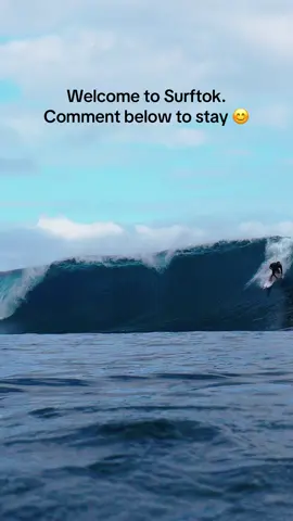 Welcome to Surftok 🏄‍♂️ #fyp #foryou #surfing #surf #waves #bigwaves #swell #ocean #tahiti #teahupoo 