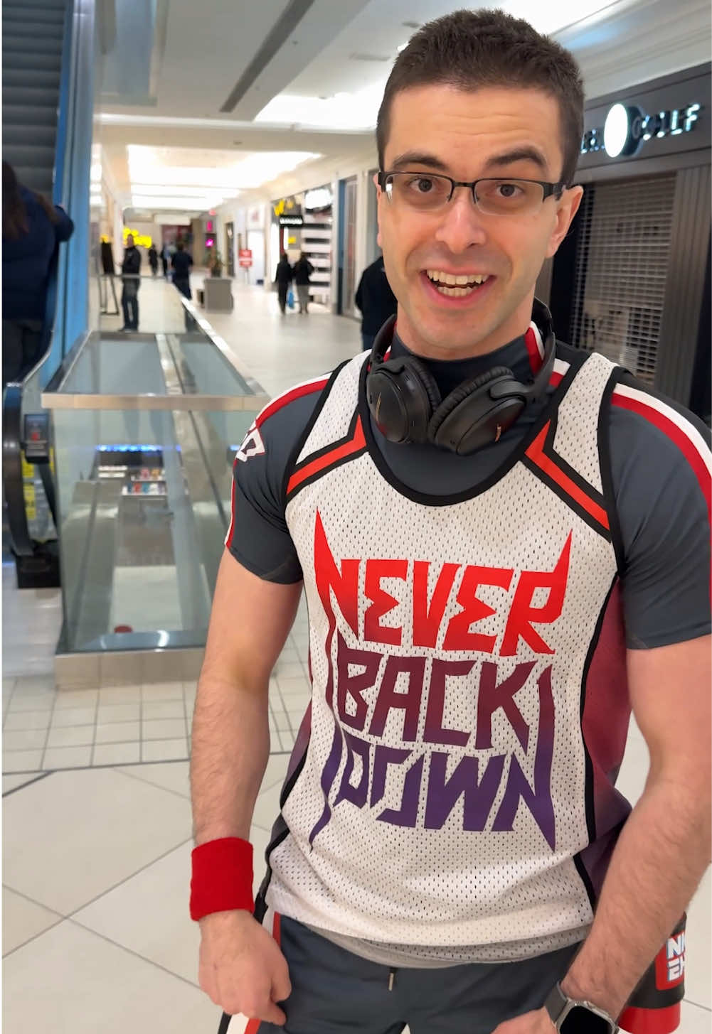 I got spotted at the mall!