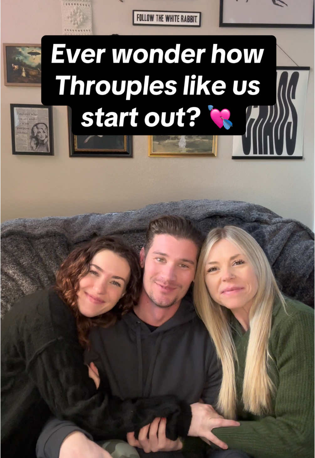 Love comes in all shapes and sizes, and we’re proof of that. 💕 Curious about exploring new connections? BiCupid is a great place to start! 🌈 Your story could be just as unique as ours. Link in bio to check it out! #Throuple #Polyamory #polyamorous #Fyp #campthrouple #LoveIsLove