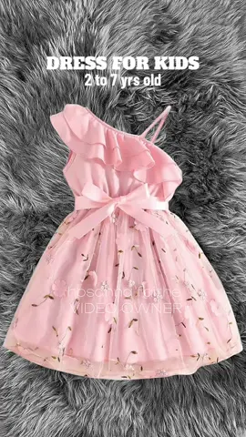 DRESS FOR KIDS 2 to 7 yrs old #kidsdress 