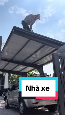 Nhà xe, hoàn thiện nhà xe và các hạn mục sắt thép #thicongsatthep #minhthuyenkcthep #thicongnhatienche #thicongnhaxuong 