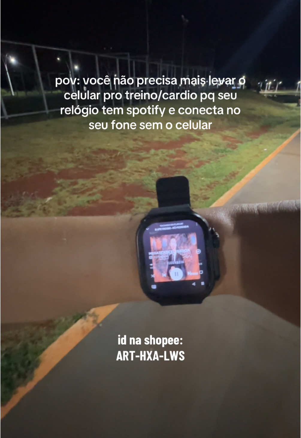 o melhor relógio pra quem treina!!! ID DA SHOPEE: ART-HXA-LWS #corrida #relogiodigital 