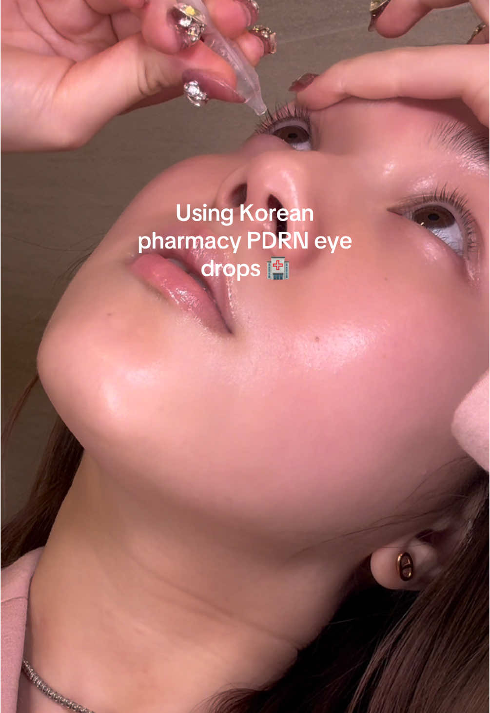 The best acne hack from the Korean pharmacy is the eye drops 👀✨ #pdrn #pdrneyedrops #koreanskincare #glassskin #glowyskin #acne 