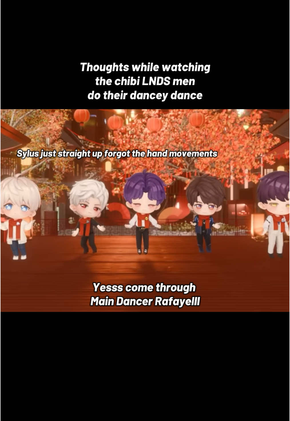 They’ll be ready to debut in five years #loveanddeepspace #lnds #lads #otome #jokes #sylus #sylusloveanddeepspace #rafayel #rafayelloveanddeepspace #xavier #xavierloveanddeepspace #zayne #zayneloveanddeepspace 