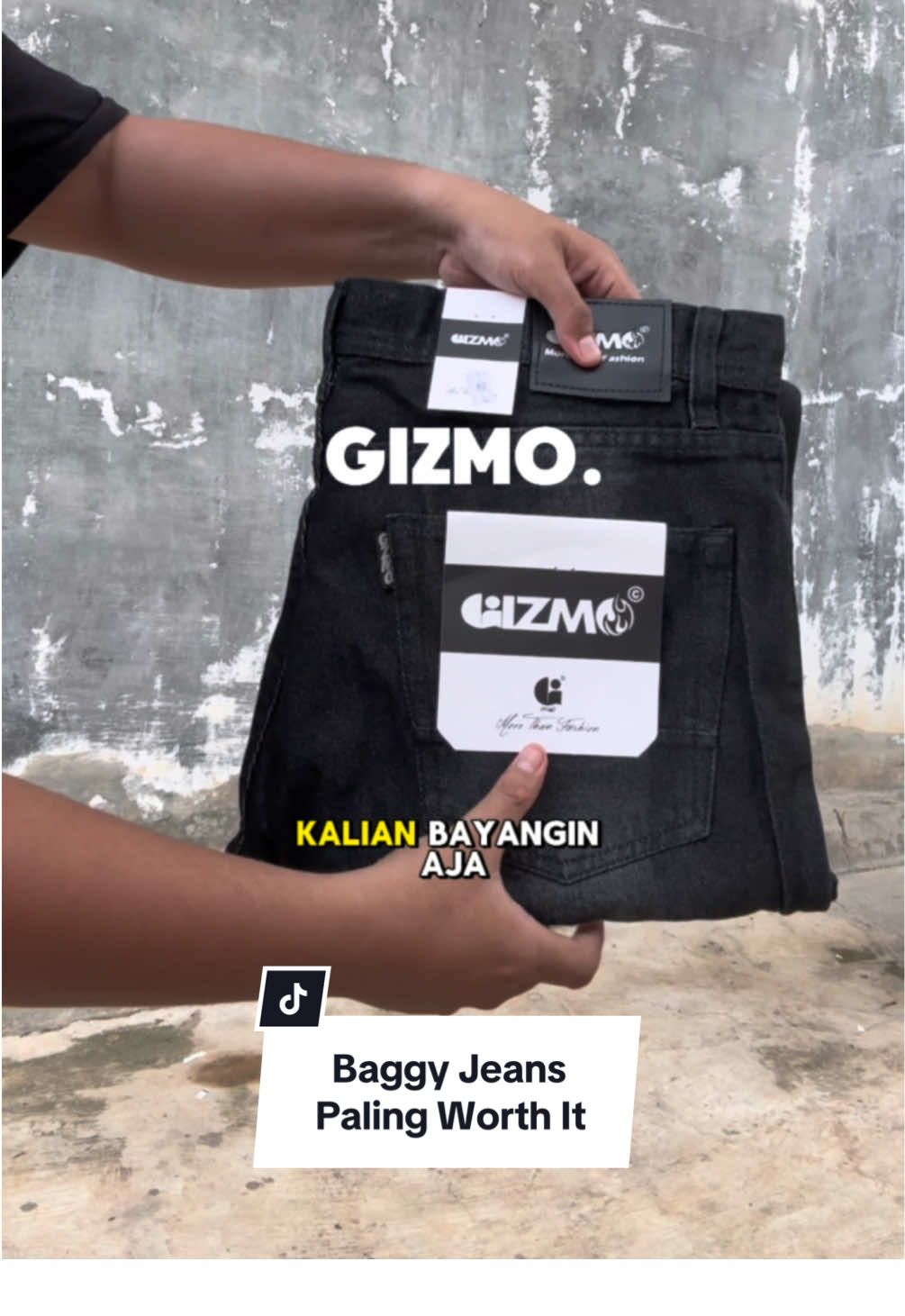 Nambah koleksi Baru guys🤫🔥 #gizmo #baggyjeans #celanaskena #ootdskena 