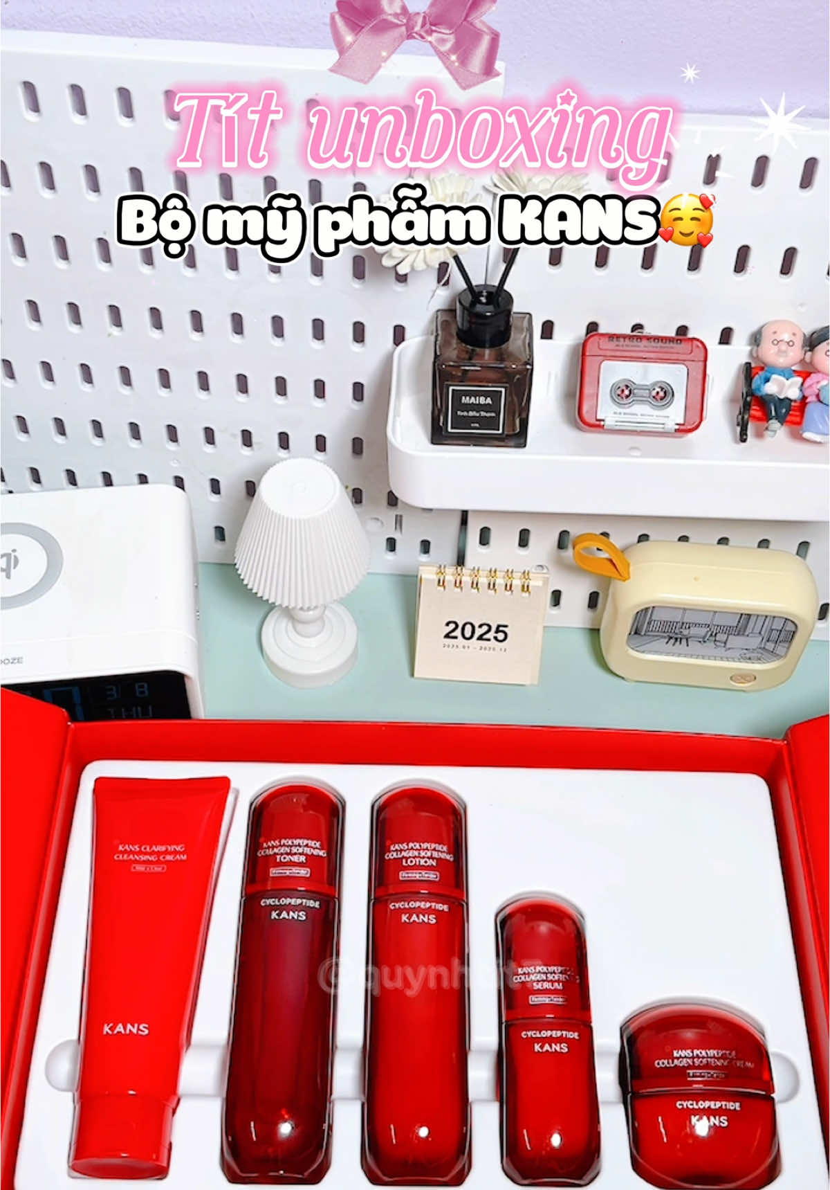 Bộ mỹ phẫm cao cấp KANS #xuhuong #viral #review #unboxing #kans 