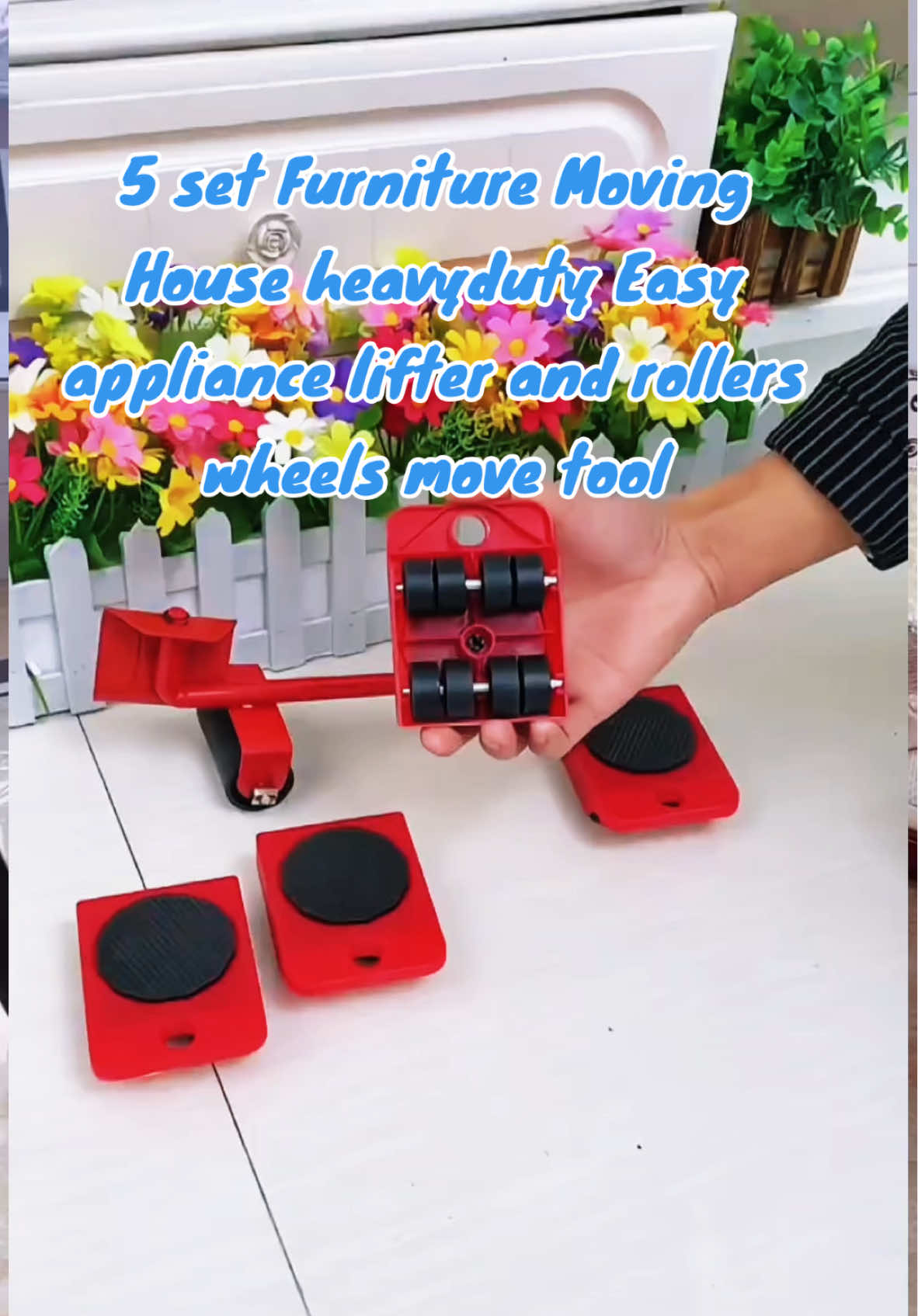 5set Furniture Moving House heavyduty Easy appliance lifter and rollers wheels move tool #tools #Movingtool#Movingtools #move #susanlifeshop 