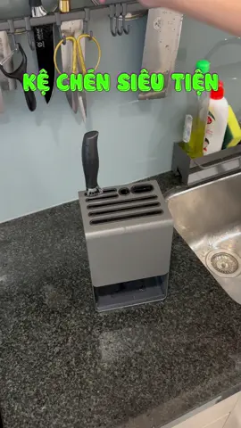 Kệ để dao nhà bếp siêu tiện lợi nha#giadung #giadungtienich #tet #kenhabep 