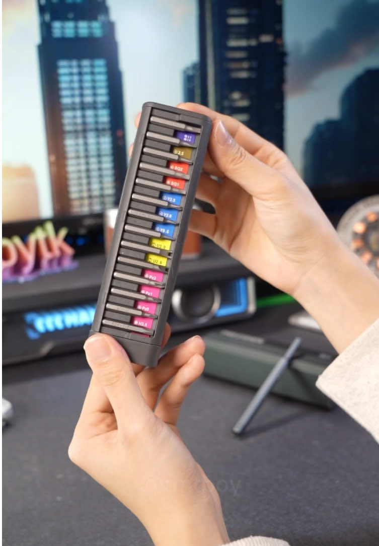 The colorful 49in1 screwdriver set looks very nice and comes with a complete set of tools. #tiktokshoploveatfirstfind #spotlightfinds #screwdriver #DIY #tool #screwdriverset 