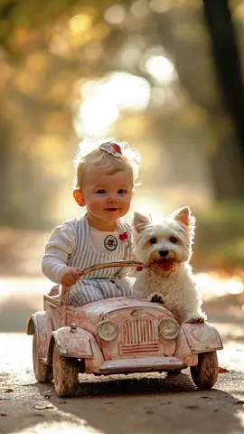 Adorable Baby and Animal Fashion Show🦮🐶 #baby #cutebaby #babyvideos #babydance #babyshorts #AI #Runway #fyp #viral #kawaii #BabyFashionShow #ForYou #bebe   