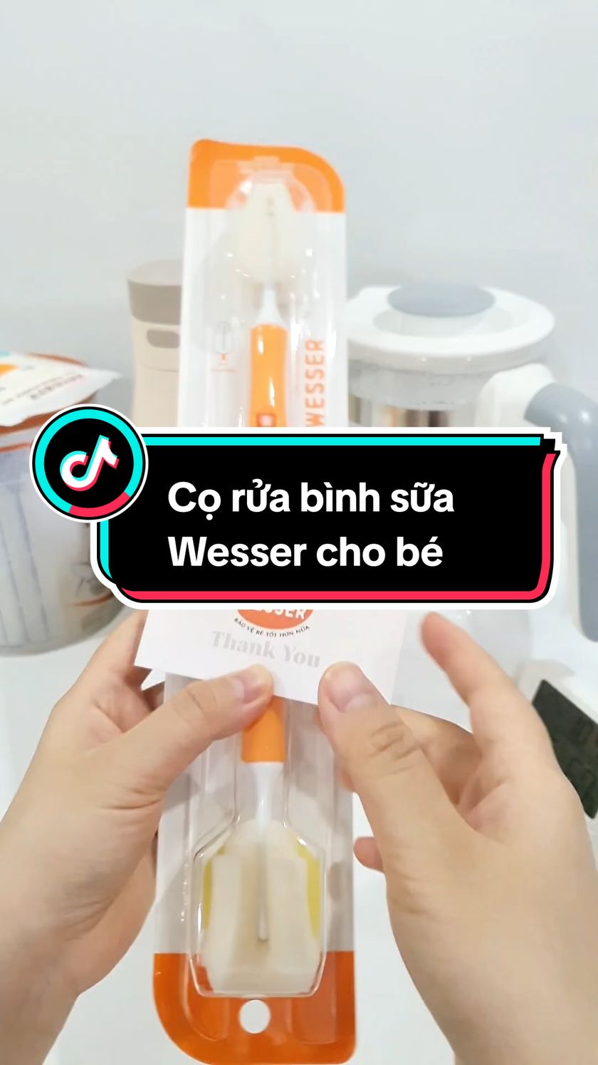 Cọ rửa bình sữa êm sạch mà giá hạt dẻ lắm mấy bà #coruabinhsua #ruabinhsua   #mebimsua #Wesser #WesserVietnam #chamsocbeyeu #mevabe #Review #LearnOnTikTok #xuhuong #nhacuauyennguyen 