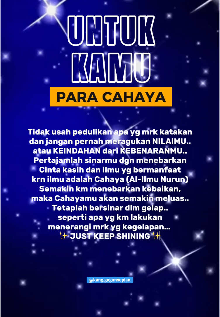 ✨✨✨✨✨✨✨ #starseed #bethelightinthedark #bethelight #lightworkers #kesadaran #sunda #cahaya #islam #energy #alquran #area1333 #rahasia #shining #kebenaran #ilmu #fyp #fypage #fyppppppppppppppppppppppp #fypdongggggggg #fypシ゚ #fypp 