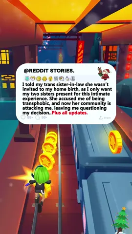 I told my trans sister-in-law she wasn’t invited to my home birth, as I only want my two sisters present for this intimate experience. She accused me of being transphobic, and now her community is attacking me, leaving me questioning my decision. #redditstories #redditreadings #redditstorytime #fyp #foryou #reddit #reddit_tiktok #askreddit #storytime 