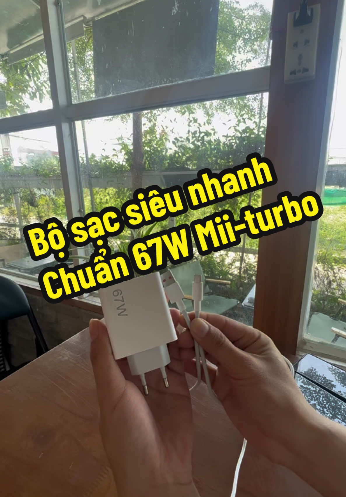 Bộ sạc GAN 67W Mii-turbo Cho điện thoại của Xi@mi (33W-120W)#bosacnhanh #67w 