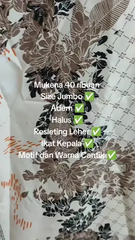 Ramadhan ✨ #mukena #mukenahcantik #mukenamurah #mukenapremium #mukenatravel #mukenacantik #mukenadewasa #mukenah #ramadhan2025 #mukenakatun #mukenamotif #mukenajumbo #mukenapolos #mukenaadem  #fyppppppppppppppppppppppp 