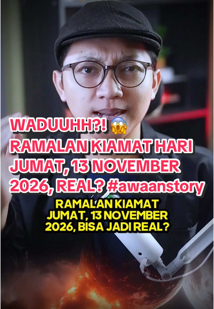 WADUUHH?! 😱 RAMALAN KIAMAT HARI JUMAT, 13 NOVEMBER 2026, REAL? #awaanstory 