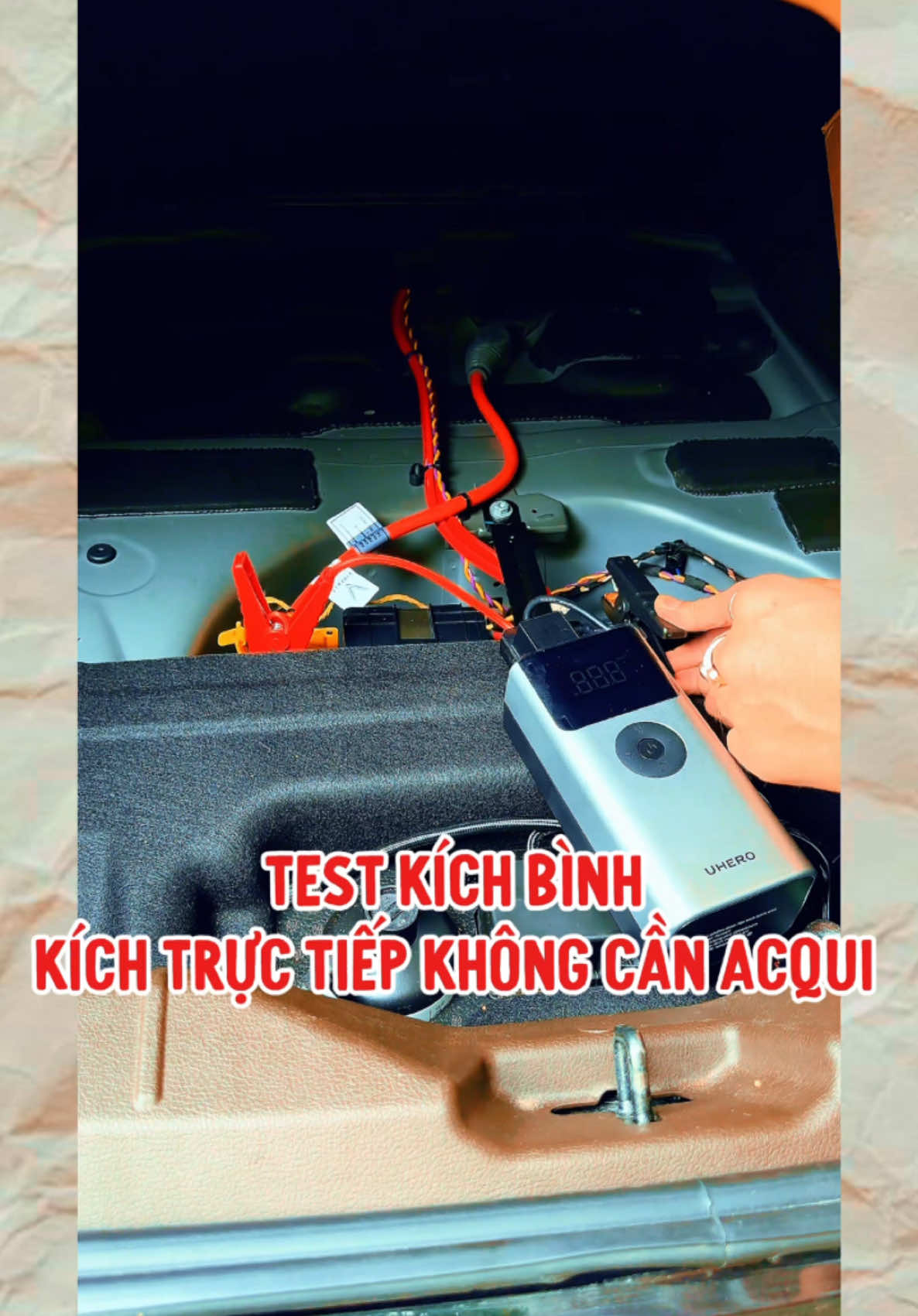 Kích bình xe hơi an toàn với công nghệ cảnh báo ngược cực, chị em phụ nữ xài được luôn. Clip hơi dài anh em theo dõi nha. Đây là sản phẩm của UHERO #thuanhomai #nakamaiteam #kichbinhoto4trong1 #kichbinhotoUHERO #kichbinhotocaocap 