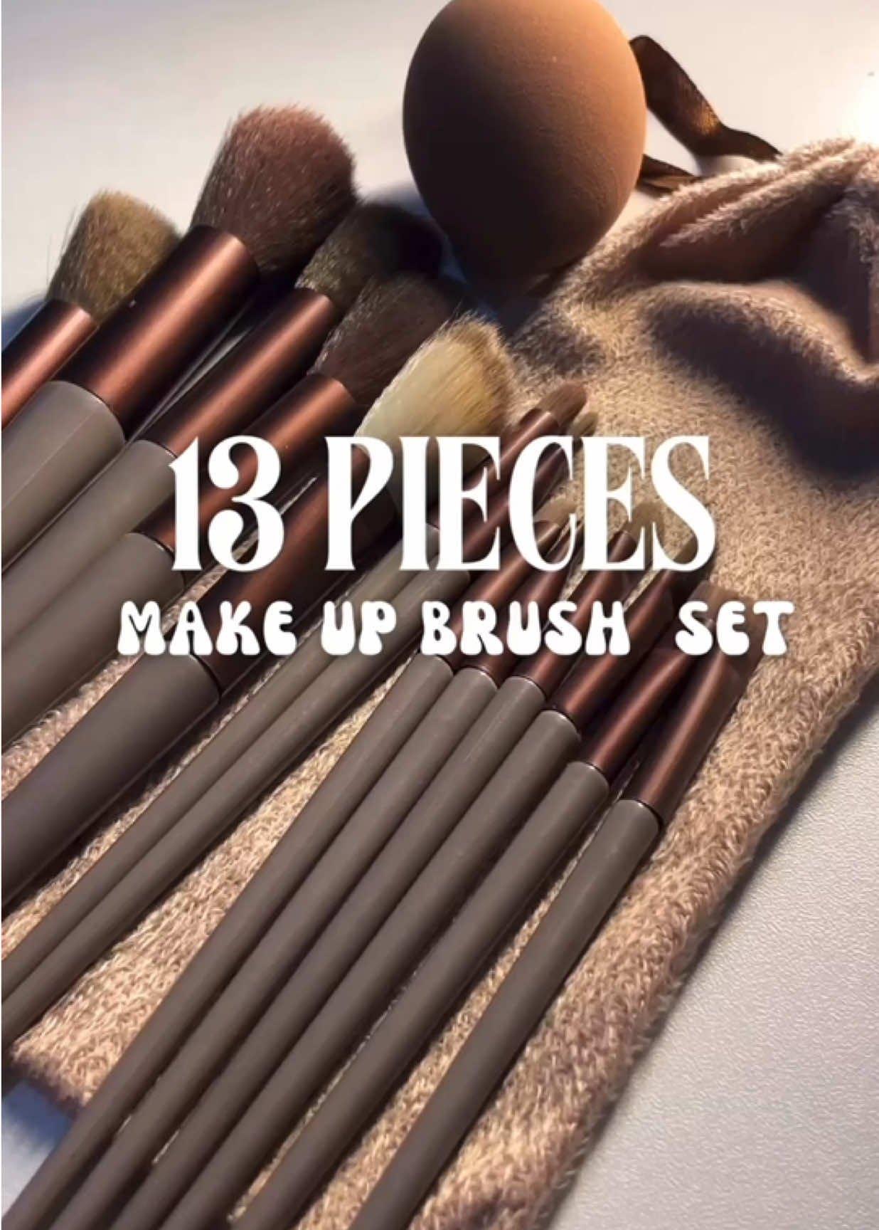 ang dami naman! ᯓ★ 13 pcs MakeUp Brush Recommendation for below 50 pesos! Super useful to sa mahilig mag make up & very aesthetic pa ng set. 🫶🏻🥹 #makeupbrush #brushes  #brushset #fypp 