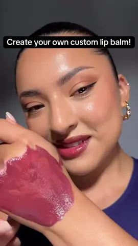 Whip up a custom lip balm using Moisture Repair Balm and Colorfix💋 Mix a scoop of the Yummy Skin Moisture Repair Balm with a dot of your favourite Colorfix for a hydrating wash of colour! This combo is packed with 16 nourishing ingredients to hydrate, repair, and soothe your lips skin barrier✨ #makeuphacks #beautyhacks 