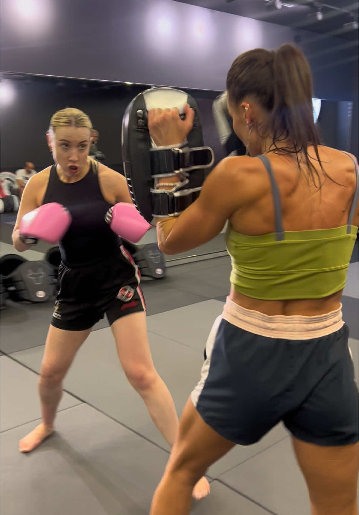 Her fists and kicks speak louder than words. 👊 Join our Muay-Thai FAM today‼️ #muaythaigirls #muaythai #Fitness #dubai #boxing #kickboxing #martialarts #thaiboxing #uae #combat #sports #gym #dubaimarina #palmjumeirah #padwork #padworkdrills #muaythaitechniques #sparring #muaythaitraining #freetrial #groupclass #nakmuay #muaythailife #muaythailovers #dubaifitness #dubaigym #muayfemur #bodybuilding #weightloss #getfit #fatloss #getstrong #trending #dubaitiktok #viral #GymTok #fyp #teamyousfi #muaythaidubai #dubai_dxb_uae🇦🇪 