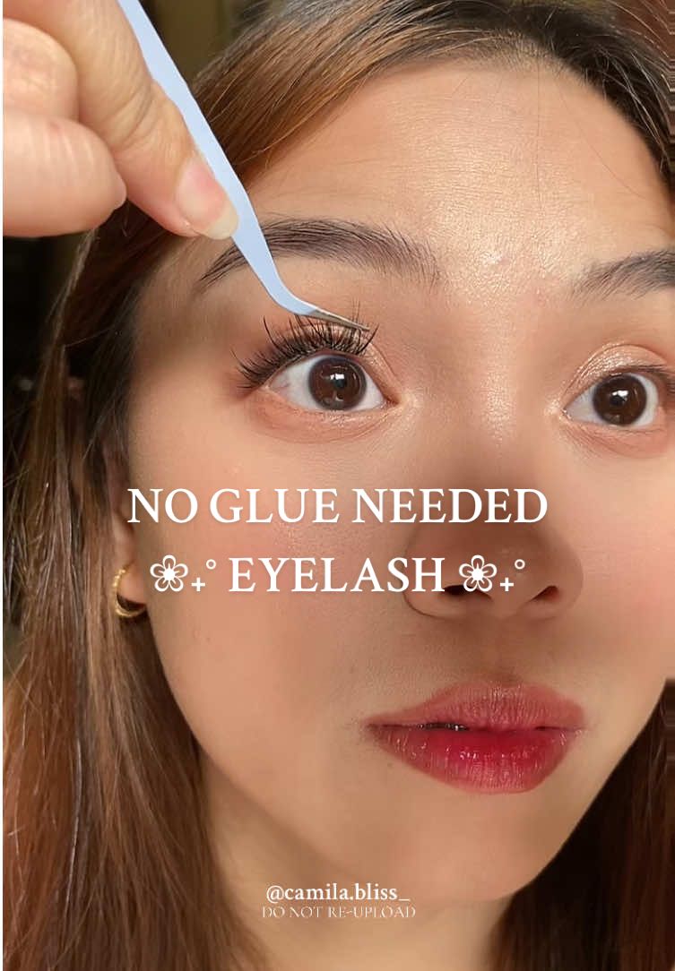 BQI No Glue Needed Lashes: PURPLE/ Lame Trilogy Style 💁‍♀️❀˖° #falselashes #bqieyelashes #eyelashextensions #eyelashtutorial #selfadhesivelashes #falselashestutorial 